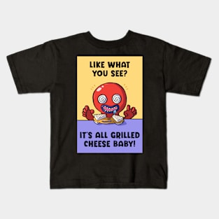 Cheesy Seduction Kids T-Shirt